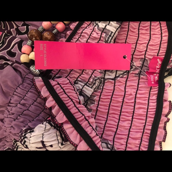 Ankle length smocked dress - Picture 2 of 3